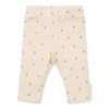 Beige broekje met blaadjes - Leggings green leaves